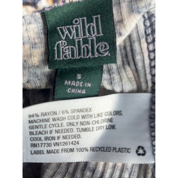 A New Day 2 Tops Bundle NWT Purple Floral Casual Spring Crop Basic Womens XS - Picture 6 of 8